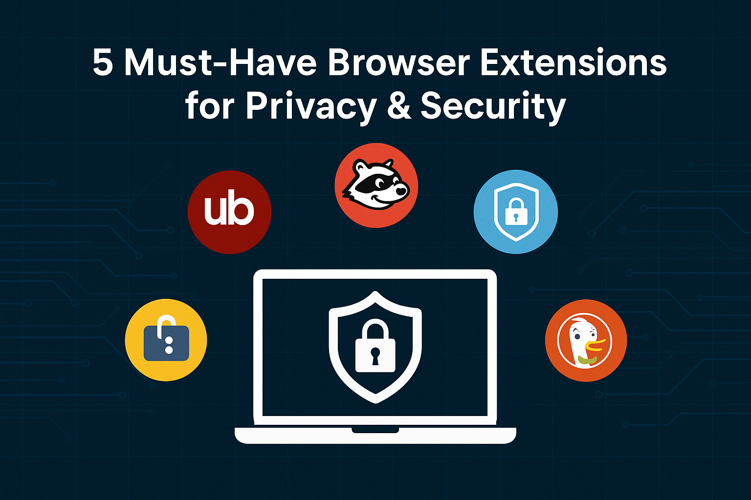 5 Must-Have Browser Extensions for Privacy & Security